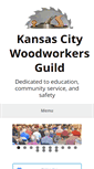 Mobile Screenshot of kcwoodworkersguild.org