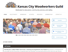 Tablet Screenshot of kcwoodworkersguild.org